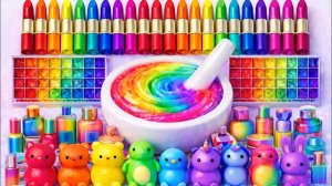 АСМР Слайм 💗 Яркие Слаймы 💗 Видео АСМР