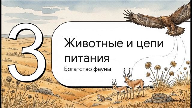 Окружающий мир 4 класс Зона степей