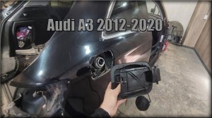 Как снять/заменить внутреннюю пластиковую накладку горловины бензобака Audi A3 2012-2020 год