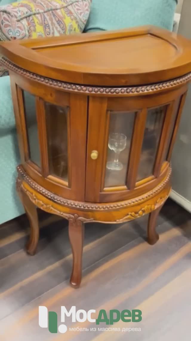 Стол сервировочный консольного типа МИГ300 из массива от фабрики Satin Furniture (Индонезия)