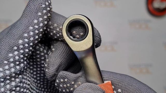 Ключ накидной 10 мм с трещоткой 90T EXTRA LONG CrV H-D 03851-12 экстра длинный