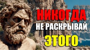 НИКОГДА НЕ ВЫСТАВЛЯЙ ЭТИ ВЕЩИ НА ВСЕОБЩЕЕ ОБОЗРЕНИЕ! | Стоицизм.