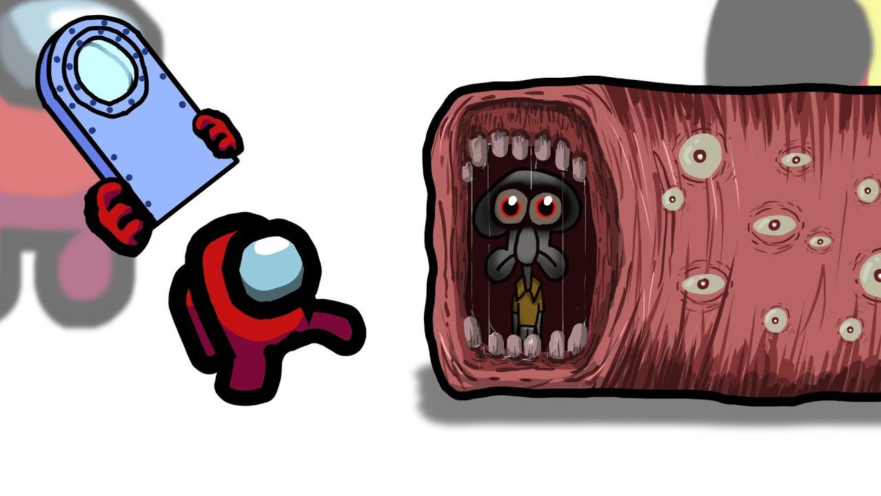 Амонгус ПРОТИВ Персонажей Крипипасты