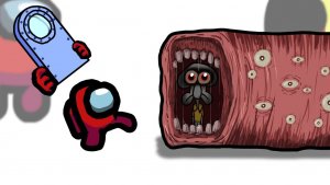 Амонгус ПРОТИВ Персонажей Крипипасты