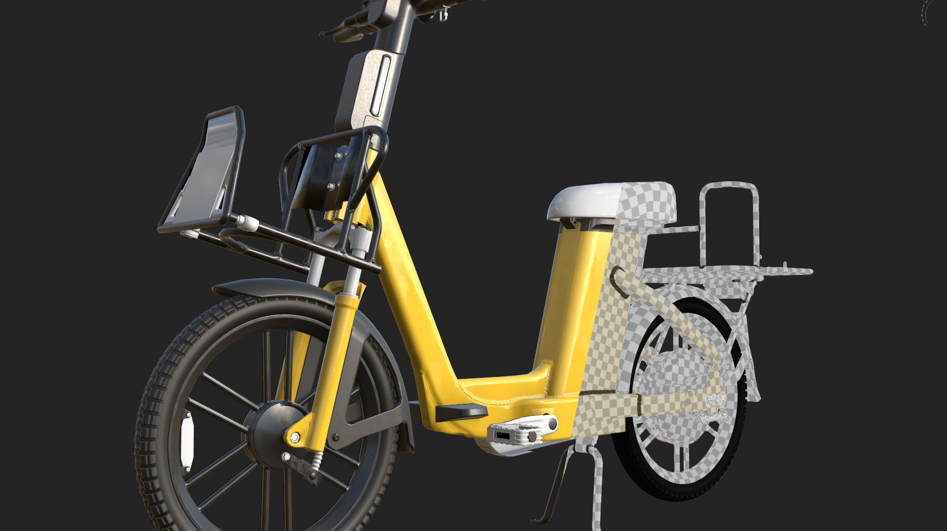 Яндекс байк 3d модель part 1 _ shorts promo