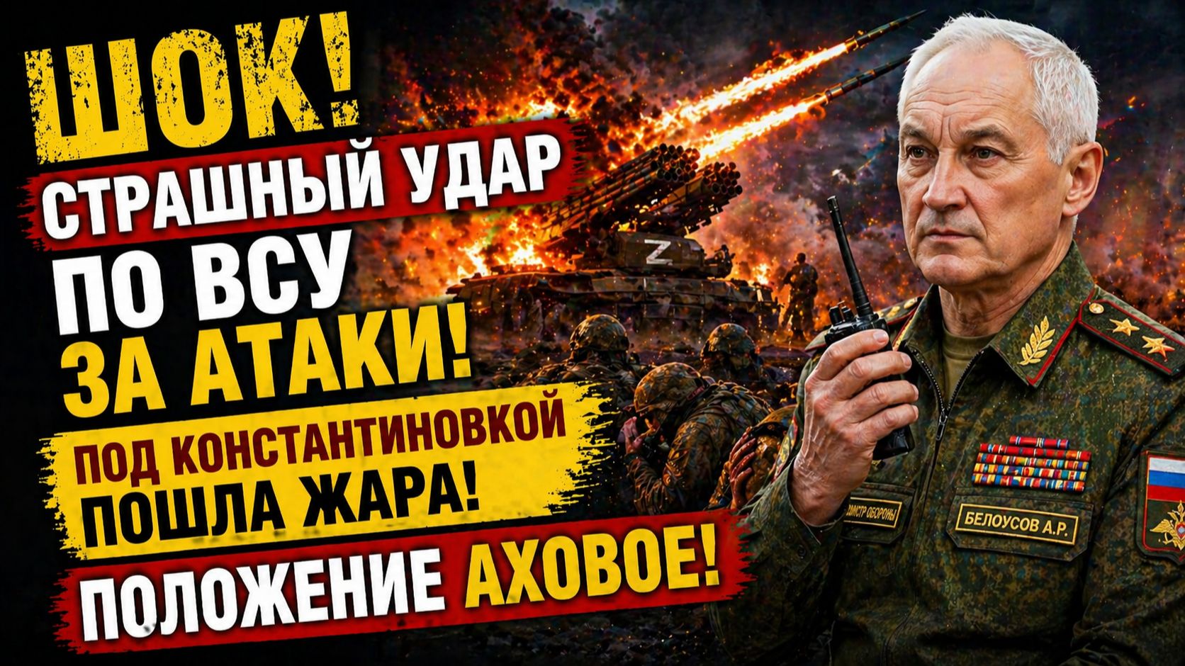 ШОК! Страшный УДАР по ВСУ за АТАКИ!Под Константиновкой пошла жара! Положение АХОВОЕ