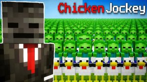 1,000,000 Chicken Jockey УНИЧТОЖИЛИ деревню! 😱 Grox Minecraft