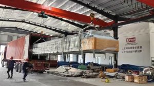 Consol flaker system ready for shipment - Rachel Wang Consol Steel Belt (720p, h264, youtube)