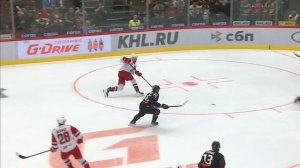 КХЛ. Авангард_Локо матч 3. Сильные ноги Серебрякова. Якупов не смог пробить щиток вратаря Авангарда