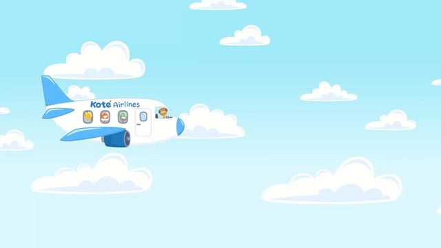 🍿 Пассажир - Котёнок Котэ - Песенка игра про животных для малышей