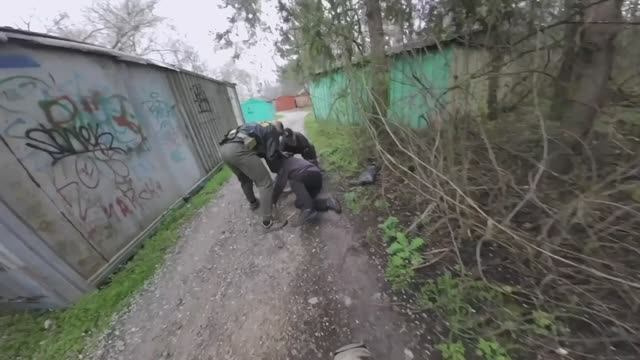 🔴Оперативная съёмка ФСБ задержания украинского агента.🔴