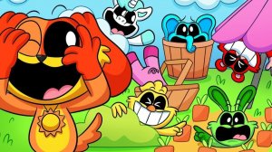 Улыбающиеся твари — экстремальные прятки! Poppy Playtime 3 — русские анимации