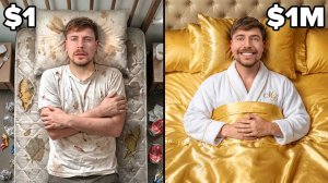 Гостиничный номер за 1 доллар против 1 000 000 долларов! mrbeast мистербист