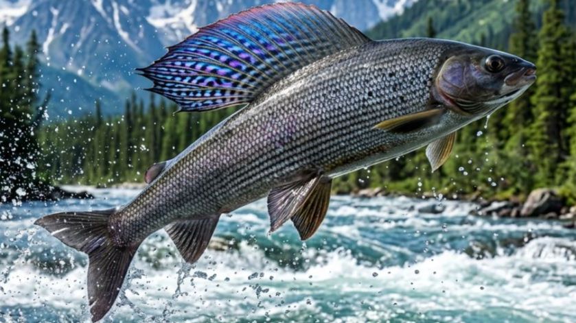 ХАРИУС рыба Рыбалка на Хариуса Ловля Хариуса -ПОЛНОЕ ВИДЕО РЫБАЛКИ Ссылка в ЗАКРЕПЛЕННОМ КОММЕНТАРИИ