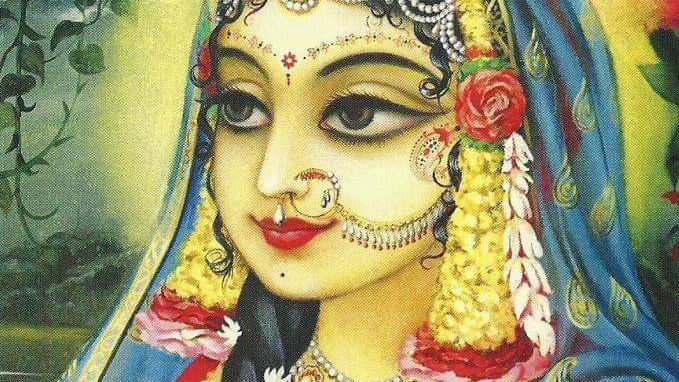 Через Балараму, источника расы, Радха проявляется в форме Ананга Манджари