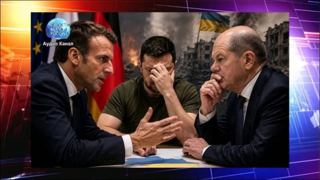 Капитулируй: Макрон и Шольц в начале СВО уговаривали Зеленского сдаться