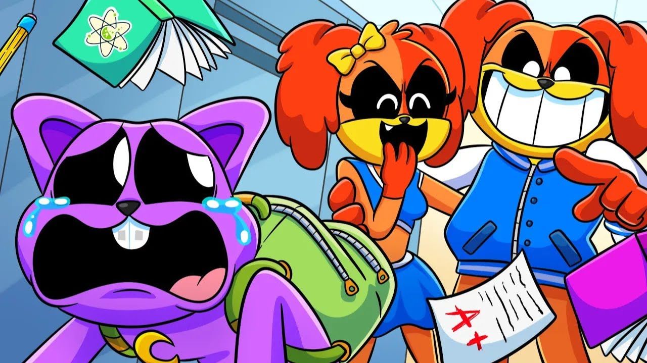 Улыбающиеся твари  социальное неравенство! Poppy Playtime 3  русские анимации