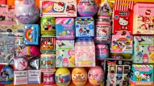 АСМР РАСПАКОВКА чудесных Сюрприз Боксов Куроми, Хелло Китти и другие 🥰 АСМР звуки