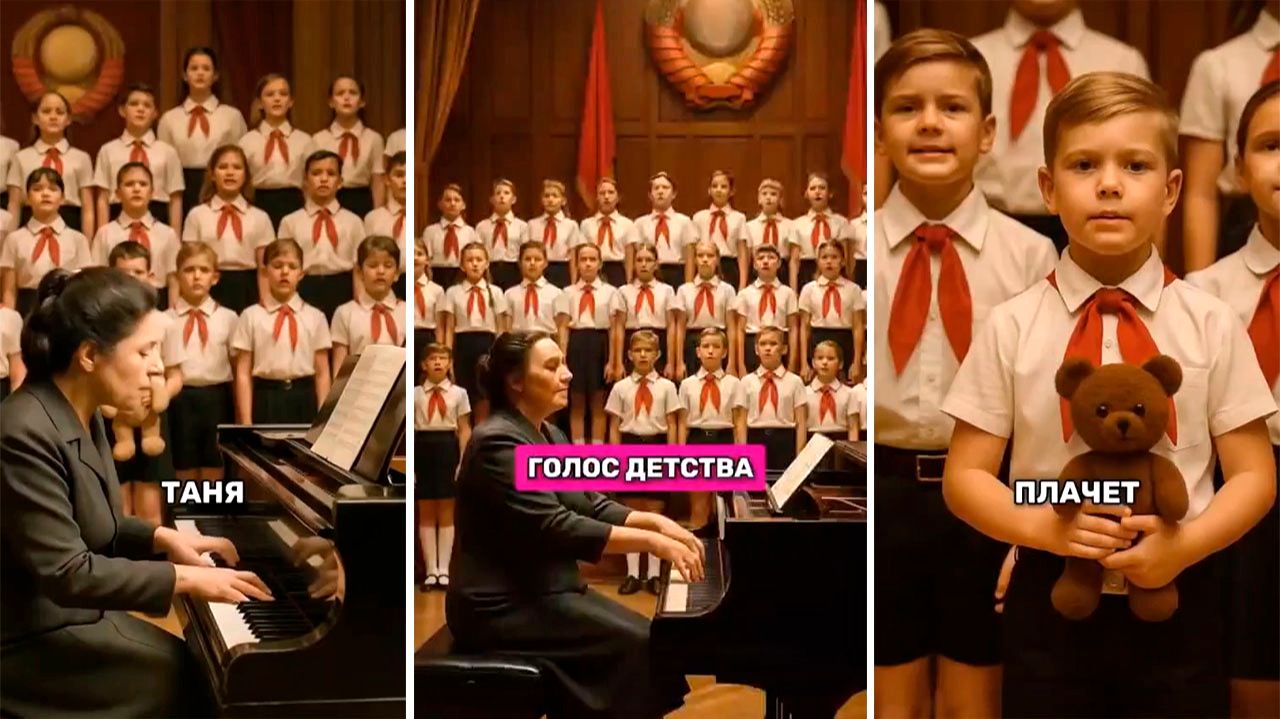 Детский нейрохор - Наша Таня громко плачет