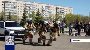 В ОРЕНБУРГЕ ПРОВЕЛИ СОРЕВНОВАНИЯ ДЛЯ ПОЖАРНЫХ