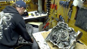 Квадроцикл Stels DINLI, большие проблемы коробки передач. Ч4