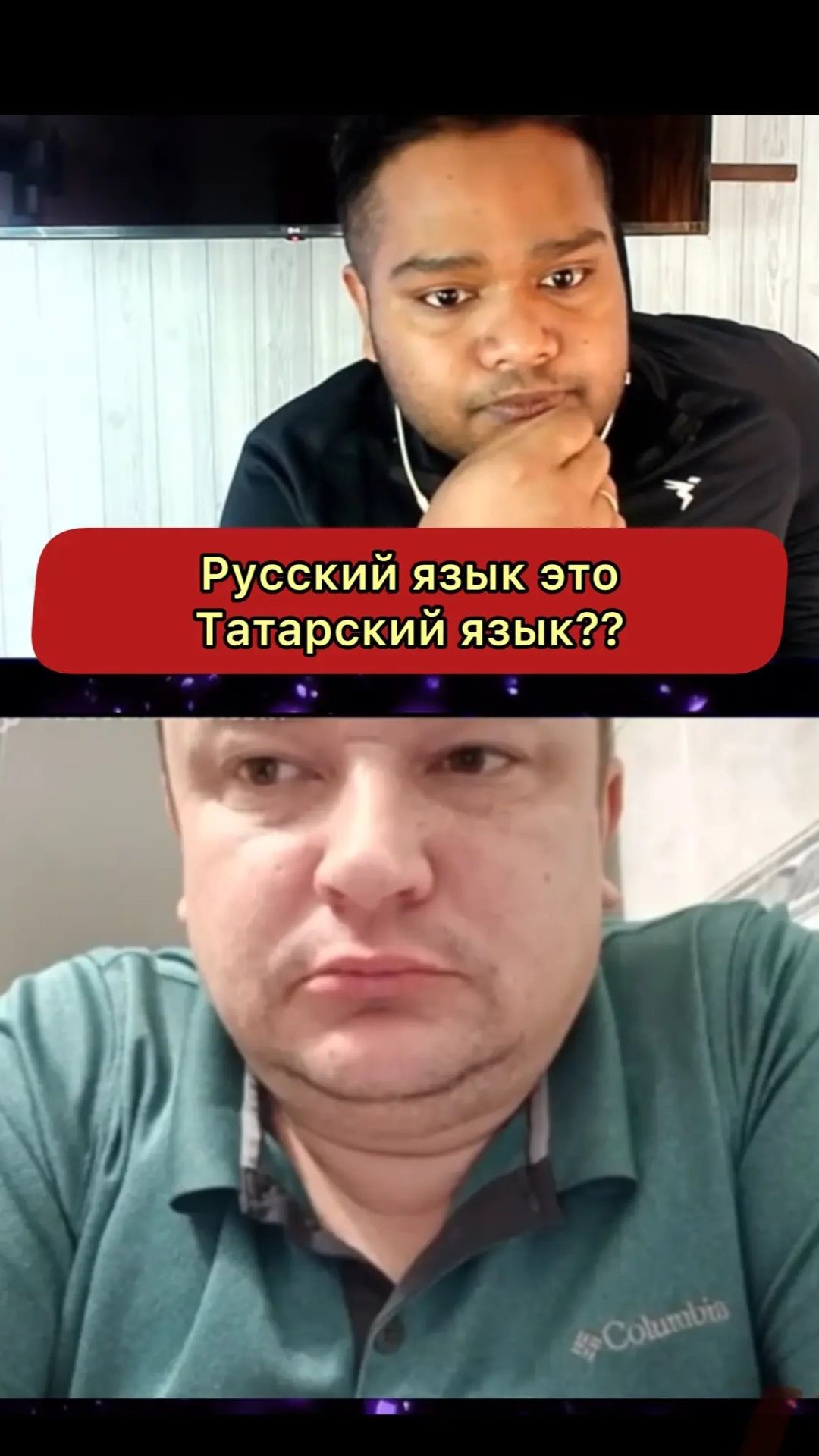 Русский язык это татарский язык?