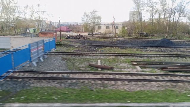 ВИД С ОКНА ПОЕЗДА