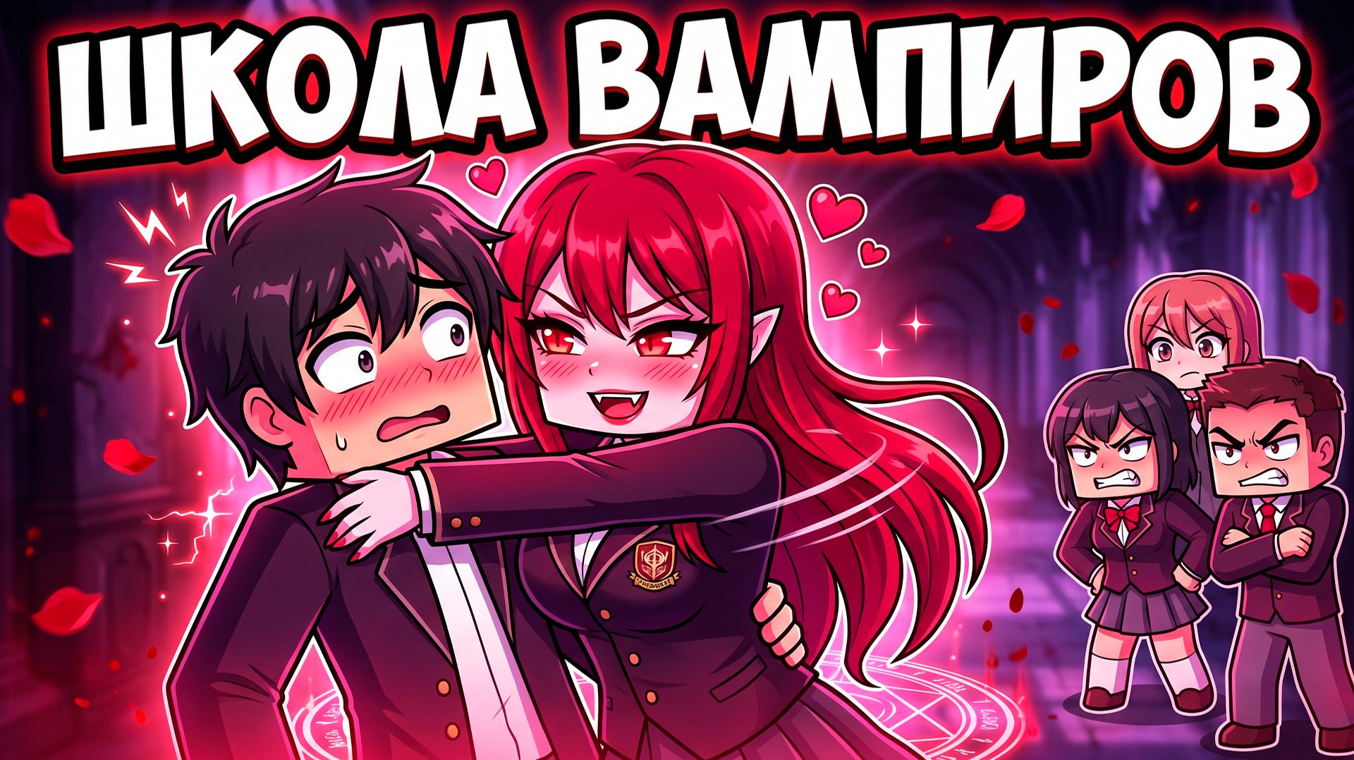  ПРЕЗИДЕНТ ШКОЛЫ ВАМПИРОВ МЕНЯ РЕВНУЕТ!