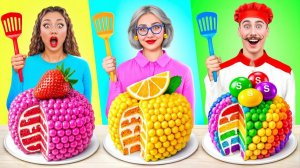 Кулинарный Челлендж Я против Бабушки  Удивительные Кухонные Трюки