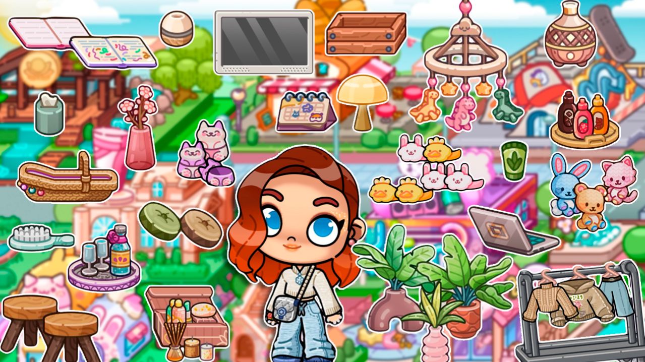 Где в Аватар Ворлд найти бесплатные вещи для дома 🤩 Игра Аватар Ворлд