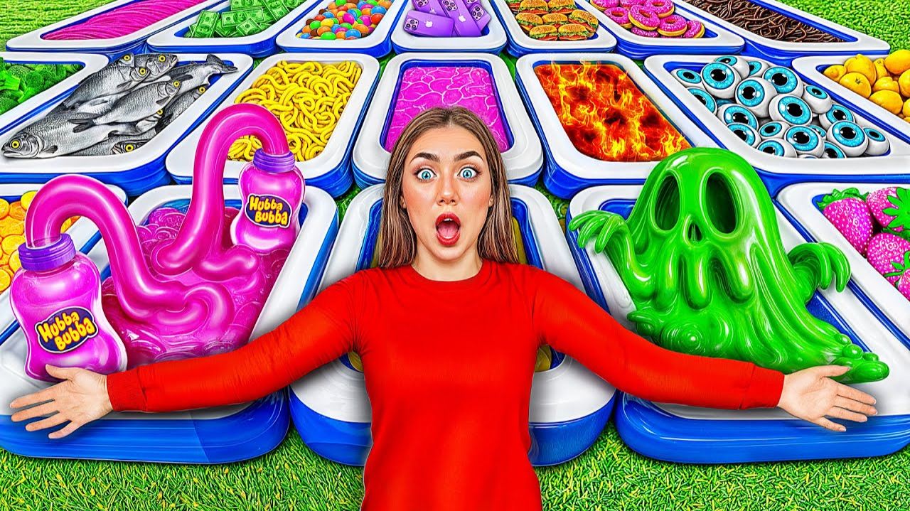 Выбери Правильный Бассейн Чтобы Выжить Челлендж  Война Пранков от Jelly DO Challenge