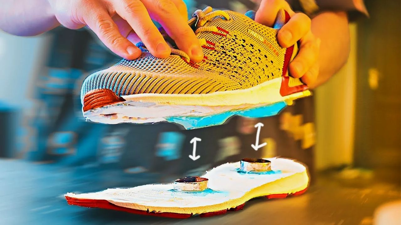 КРОССОВКИ НА МАГНИТНОЙ ПОДУШКЕ - Ускорится ли бег?