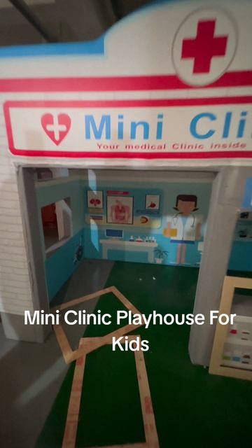Детский игровой домик «Мини-клиника» 🏥 — веселые ролевые игры!