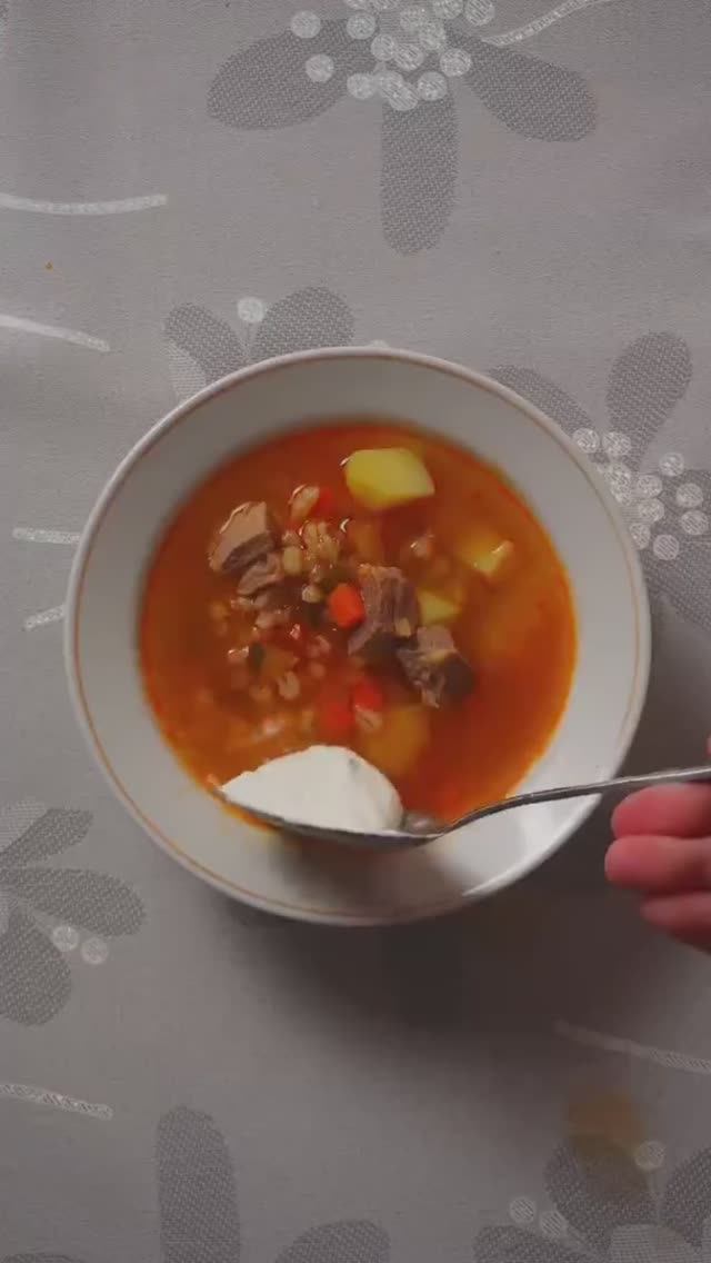 Классический рассольник.