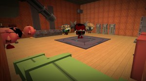 играю в режим дуэль в чикен ган но за команду куриц