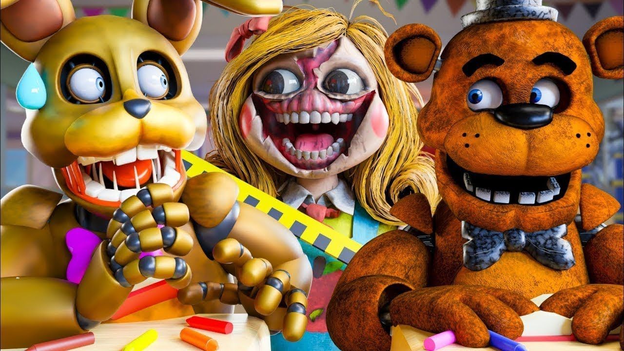FNAF: ШКОЛЬНЫЙ ЭКСПЕРИМЕНТ!!! Poppy Playtime 3 Анимации на русском