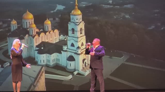 Песня А РОССИЯ У НАС ОДНА Вадим Карпов и Елена Лякина Фестиваль-конкурс армейской песни в Сочи