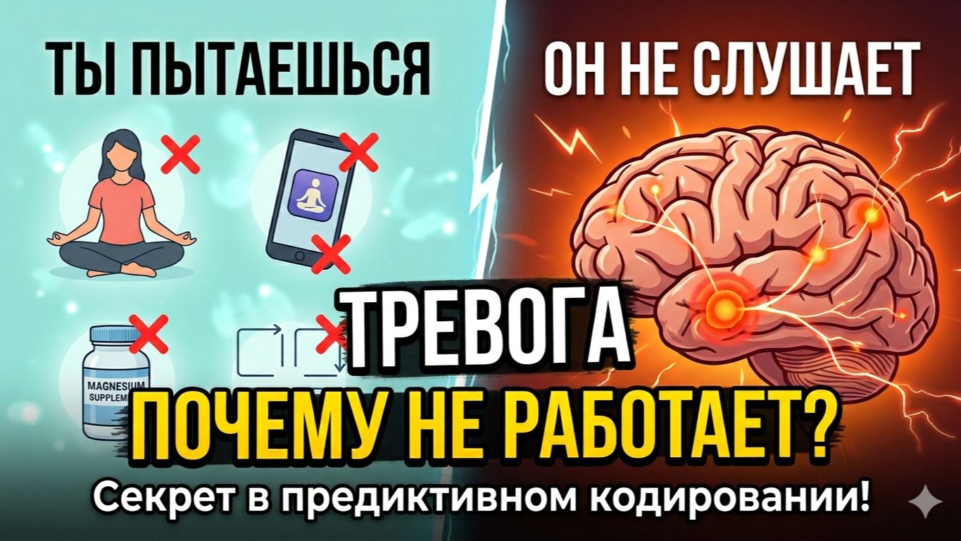 Почему тревога не уходит, сколько бы ты ни старался – и что с этим делать