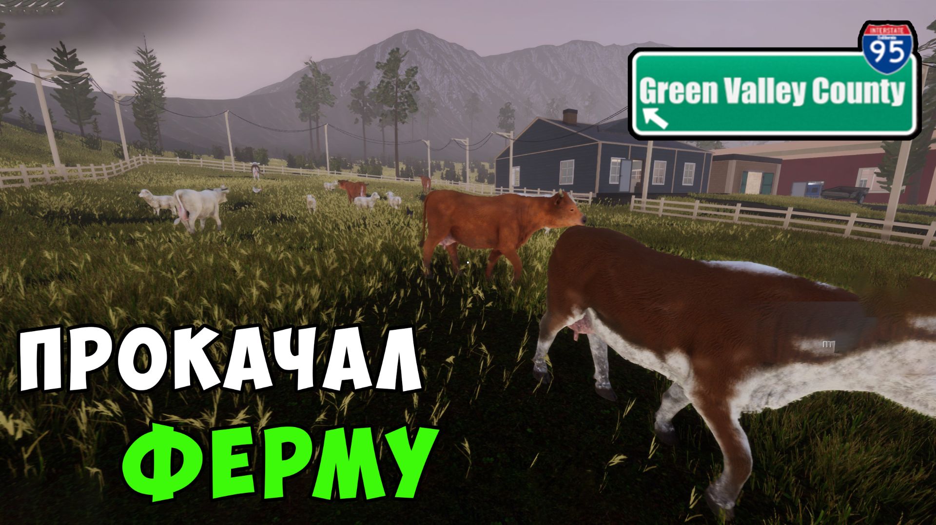 GREEN VALLEY COUNTY #7 Полная прокачка фермы. Заказы высшего уровня