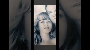 Семейный портрет. Вечная любовь.
Процесс портрета.