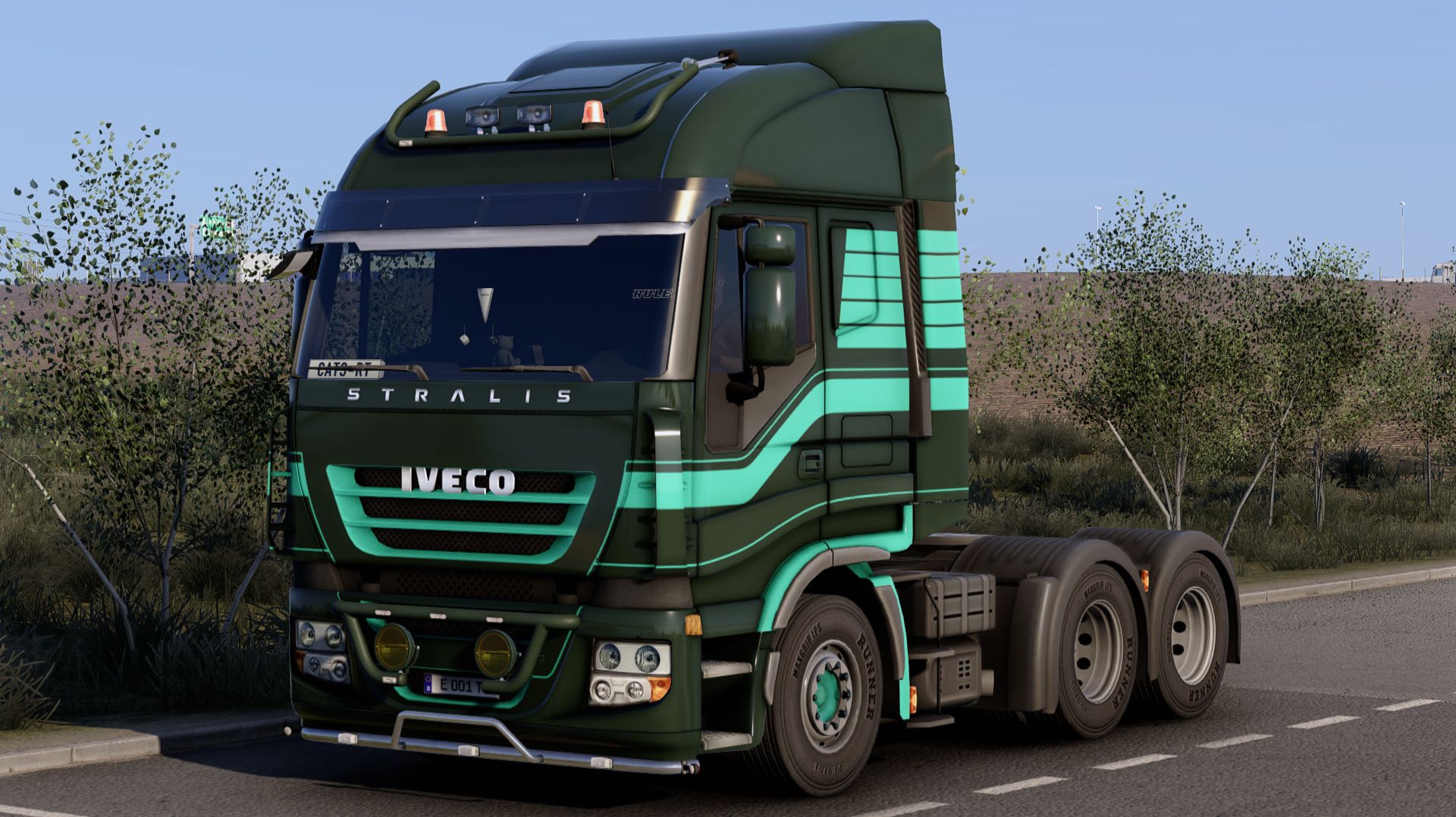 ЕТС2 на Iveco Stralis Active Spase Super маршрут Бухарест-Галац