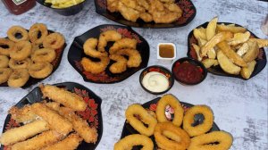 Фаст Фуд - решили устроить ужин не полезных вкуснящек.