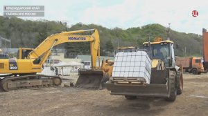 В Туапсе продолжаются работы по ликвидации разлива нефтепродуктов