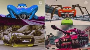 МАШИНКИ ТАЧКИ: МОЛНИЯ МАККУИН ПРОТИВ ПОЖИРАТЕЛЯ — КРУТОЙ ТАНЕЦ ПОД КОФФИН ДЕНС 🏎️⚡