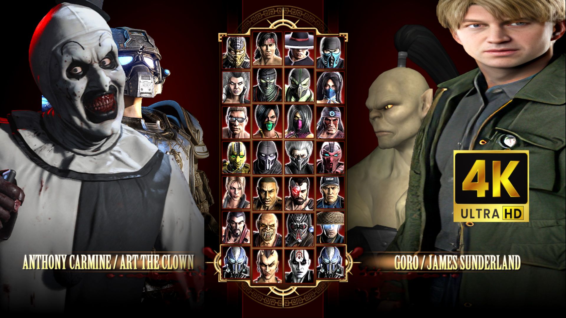 Игра за Anthony Carmine  Art the Clown in Mortal Kombat Komplete Edition on PC Expert in 4K