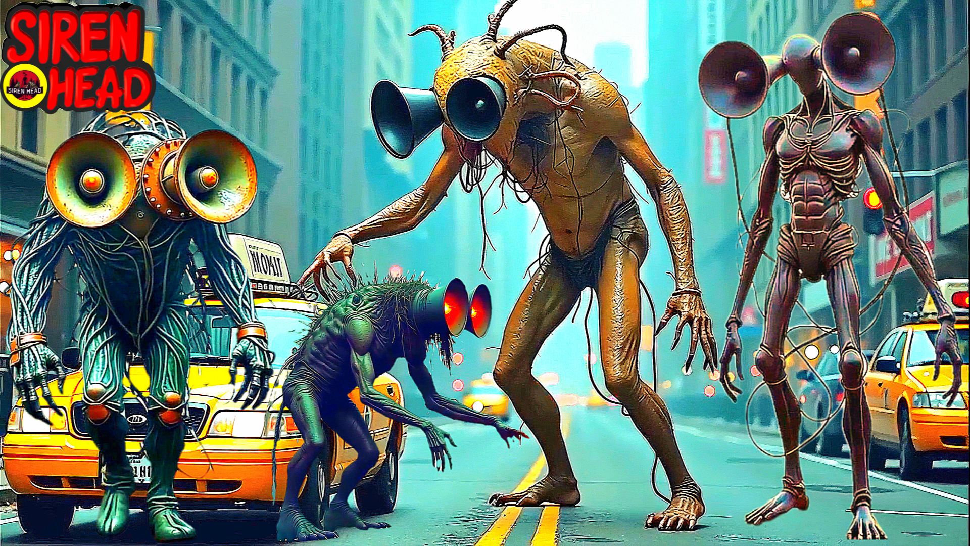  СИРЕНОГОЛОВЫЙ  НОВЫЕ - КРУТЫЕ ВИДЫ. SIREN HEAD В РЕАЛЬНОЙ ЖИЗНИ.