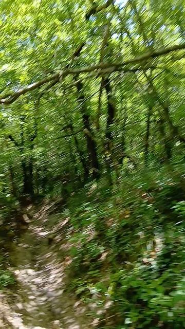 Будте осторожны спускаясь со скользких склонов горы Медведь на Черном Море в Архипо-Осиповке