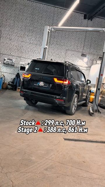Чип тюнинг Stage 2 - дизельной Toyota Land Cruiser 300 -  388 л.с, 861 Н.м — часть 2
