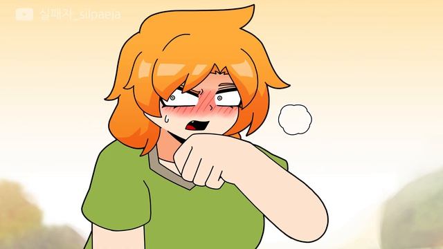 Стив показал свою привязанность  Майнкрафт аниме