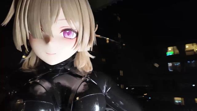 Ночная жизнь кигуруми-куклы.